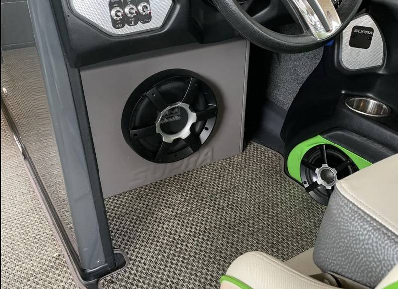 Boat cockpit audio