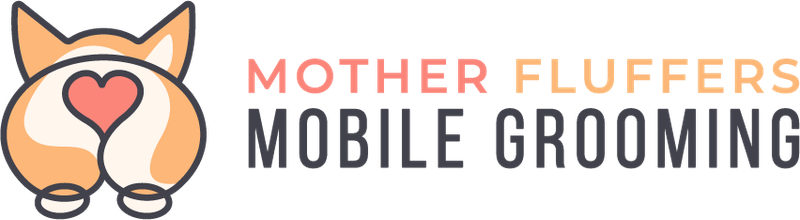 Mother Fluffers Mobile Grooming logo